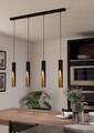 Eglo Barbotto langbordspendel sort/guld L92,5 x H110 cm